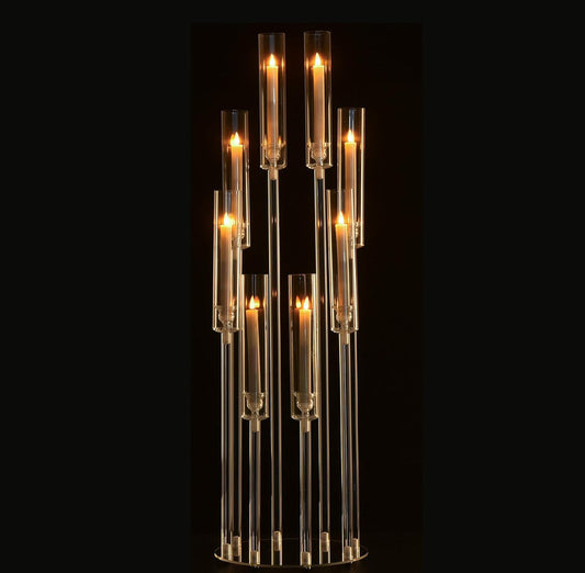 8-Arm Acrylic Candelabra