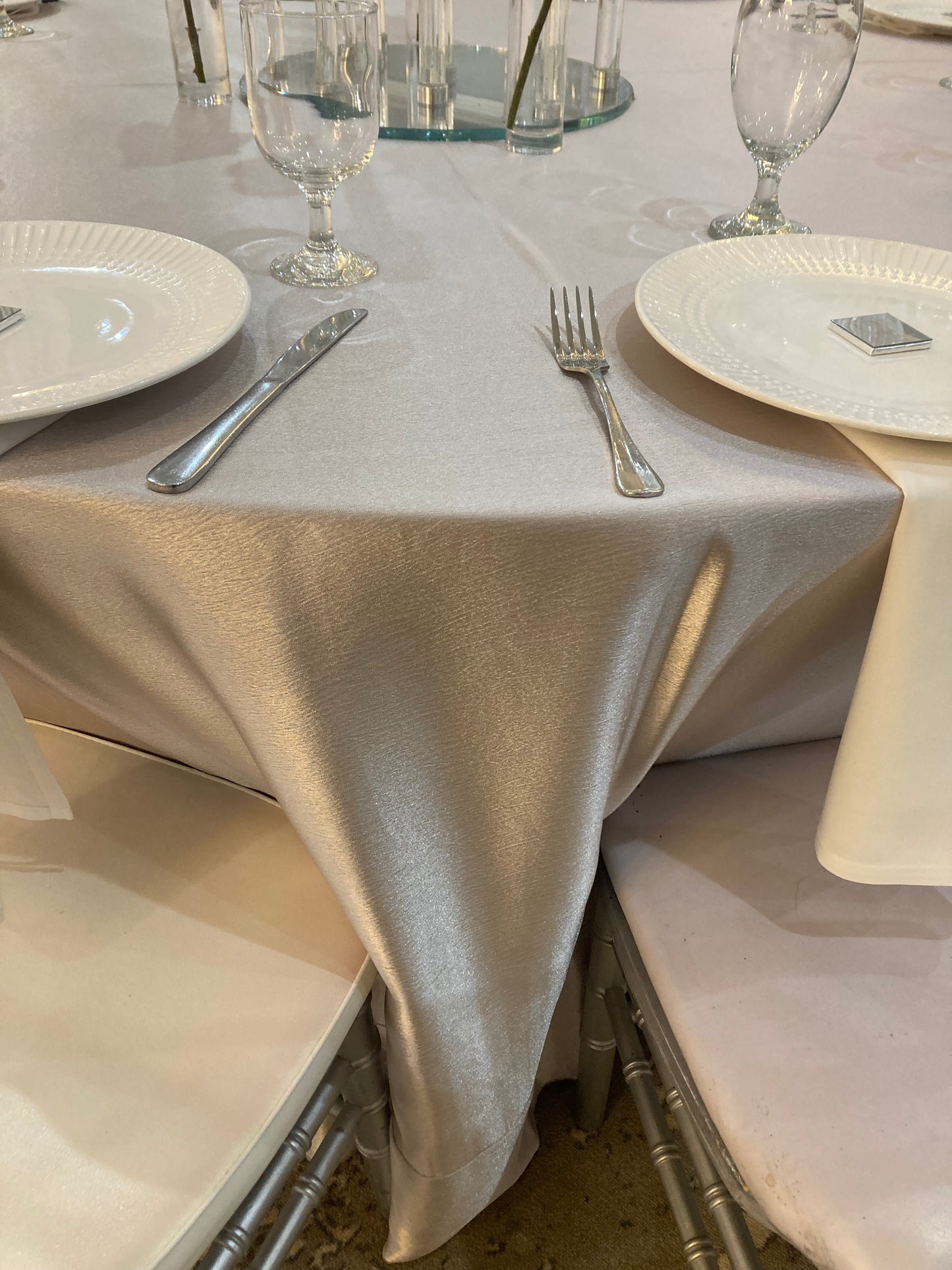 Satin Table Linens