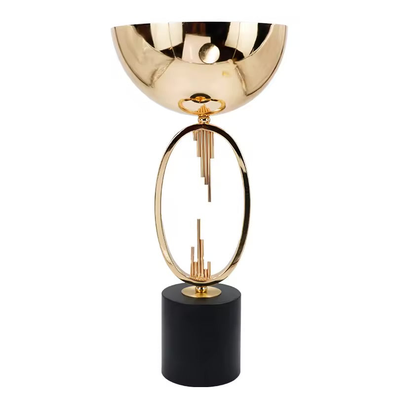 Gold Retro Metal Flower Stand