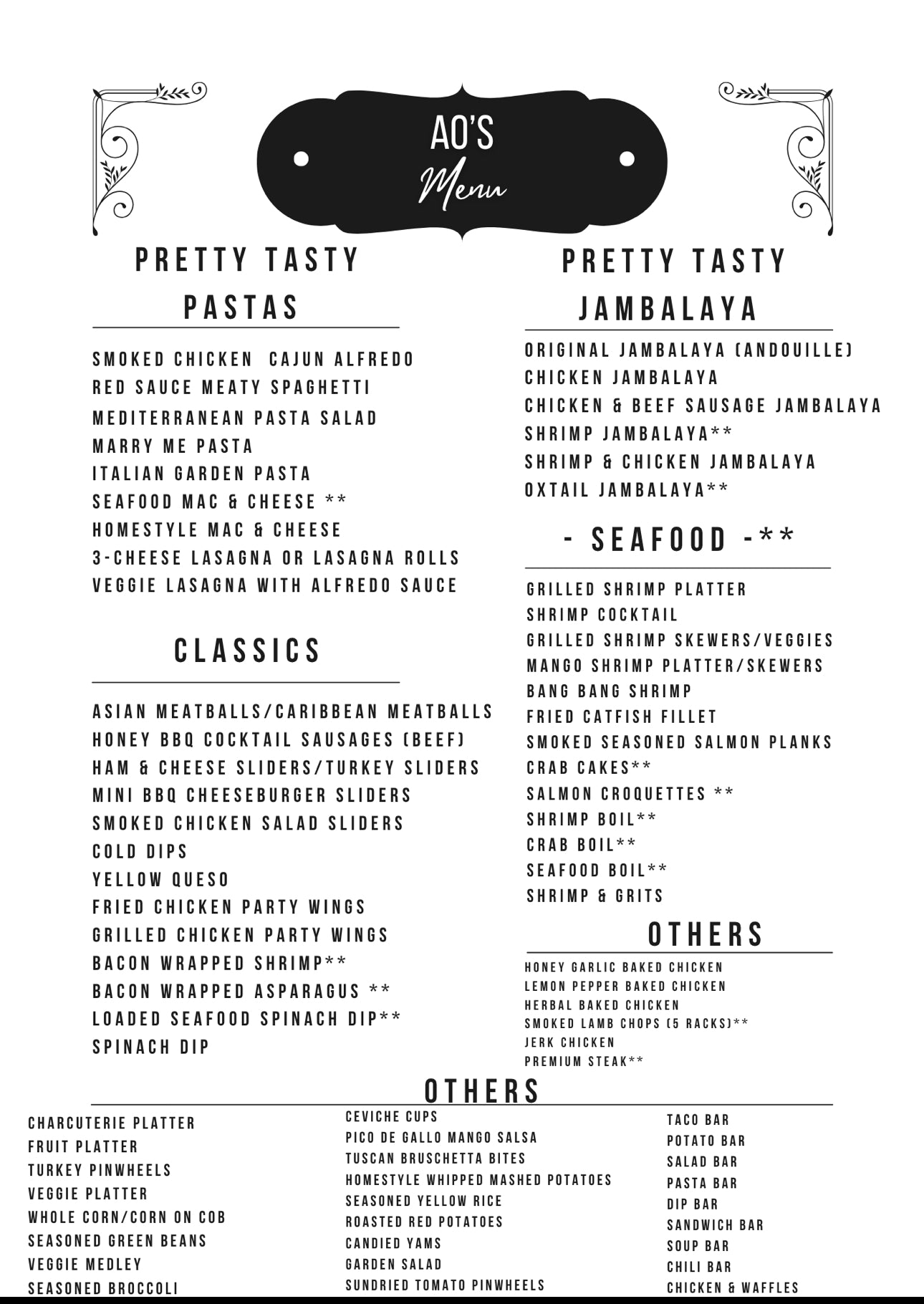 Classic Buffet Catering